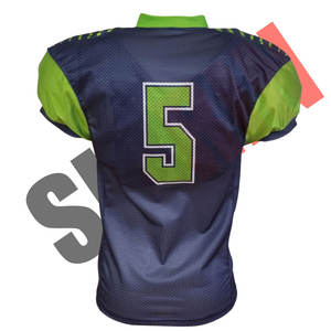 Maillot de Football américain sublimé SIBRIN Premium personnalisé fabriqué en usine maillot de Football pour jeunes en maille respirante camouflage numérique - Product Image 3