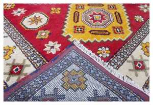 Tapis à nœud fait à la main de haute qualité en laine tuftée avec motif papillon brodé Design abstrait d'intérieur pour salon chambre - Product Image 3