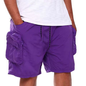 OEM Streetwear Nylon Polyester <b>Woven</b> <b>Short</b> Pants Custom Quick Dry Cargo <b>Shorts</b> for Men - Product Image 1