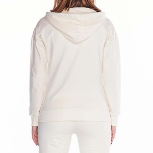 Conjunto Deportivo 2 en 1 de Alta Calidad, Impreso, 100% Algodón, Transpirable, con Cierre, para Mujer, Sudadera con Capucha y Pantalones Deportivos para Invierno - Product Image 6