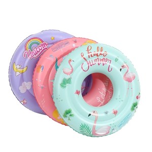 Summer Custom Pool Float Baby Swimming Ring Inflatable Donut Pool Float Tube Water Ring For Kids