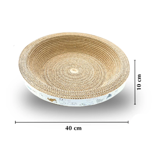 HOT SALE 2025 Pet Product Paper <b>Cat</b> Scratcher Playing Customized Color Multi Size From Vietnam HOANG LINH SG Kimy - Product Image 4