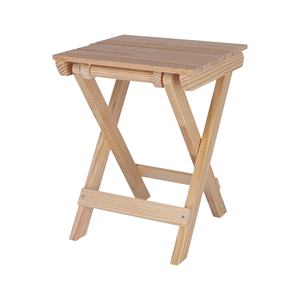 Tavolo da Giardino Pieghevole WELL HOME con Finitura Non Verniciata per Uso Esterno - Product Image 3