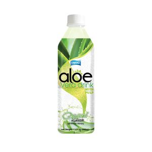Jugo de Aloe Vera de Marca Privada en Botella PET de 500 ml, Bajo en Grasa, 100% Puro, con Sabor a Piña, Fruta de la Pasión, Mango y Coco, 10 Brix, Listo para Beber - Product Image 1