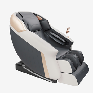 Whosale 4D Silla de masaje Calefacción Producto Oficina Cuerpo completo Silla de masaje de gravedad cero Rodillo de cuero PU OEM ODM Hecho en Vietnam - Product Image 2