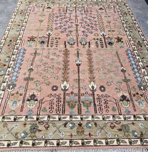 พรมทอมือ ดีไซน์ทันสมัย ลายตุรกีและเปอร์เซีย สีสันสวยงามสดใส ขนาดสั่งทำได้ - Product Image 1