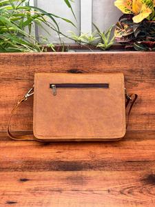 Sac à bandoulière en cuir pleine fleur fait à la main de qualité supérieure Vintage en cuir véritable sac à main pour femmes luxe occidental sac à main personnalisé - Product Image 5