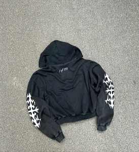 Sudadera con capucha para hombre con logotipo personalizado Servicio OEM de alta calidad Patrón sólido Cuello con capucha Invierno Talla XXS a 6XL - Product Image 2