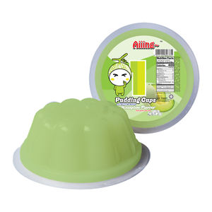 Aiiing Fruity <b>Pudding</b> Bowl with Nata De Coco 410g X 12 Bowls Honeydew Flavour Fruit <b>Pudding</b> extra Malaysia Snacks - Product Image 2