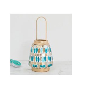 Nueva mini linterna de diseño antiguo de una sola pieza con color extra Premium pated para el hogar plano y la decoración de restaurantes - Product Image 1