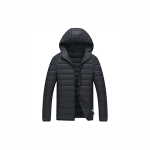 Chaqueta acolchada cortavientos personalizada para hombre, chaqueta de secado rápido de diseño profesional, Material de lona de moda OEM personalizado - Product Image 2