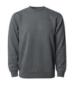 Unisex Mid-Weight 300 GSM Sweatshirt Pigment Dyed Crew Neck <b>80</b>% Cotton20% Polyester Ring Spun Cotton <b>80</b>% Printed for Winter - Product Image 1