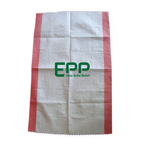 ถุงผ้าโพลีโพรพิลีน25กก. 50กก. 100กก. ถุงขยะเกาะหิน PP สีเขียวรีไซเคิลสำหรับงานหนักออกแบบได้ตามต้องการ - Product Image 3