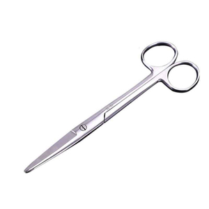 Ciseaux chirurgicaux médicaux en acier inoxydable de haute qualité de 5.5 \ "ciseaux à pansement manuel pour infirmière avec pointe pointue - Product Image 1