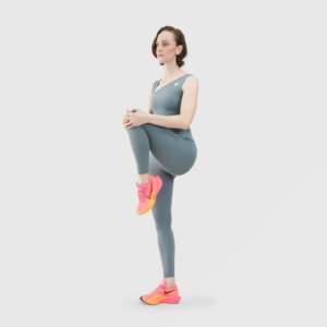 Yager ODM High Rise <b>Leggings</b> Light Blue <b>Flare</b> Sport Style Breathable Mesh XS-XL Ankle Spandex/Nylon Workout Clothing Washed - Product Image 4
