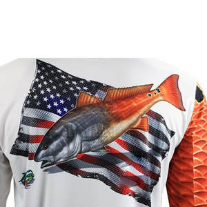Camisas de pesca de último diseño de servicio OEM camisas de pesca de impresión por sublimación personalizadas - Product Image 3