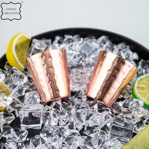 Taza para beber de cobre más vendida Taza de cobre puro 100% de alta calidad Nuevo producto Vasos de agua de cobre Estilo martillado - Product Image 6