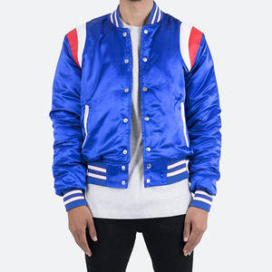 Chaqueta universitaria de alta calidad personalizada a precio barato para hombre, chaquetas universitarias personalizables de lona y béisbol - Product Image 2