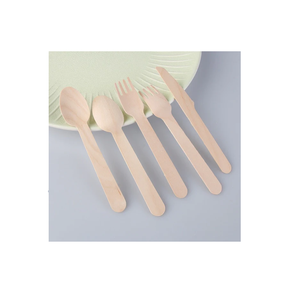 Utensilios de cocina Cucharas de diseño de madera Decoración de cocina Diseño de restaurante y hotel Cubiertos naturales con diseño de acabado pintado - Product Image 2