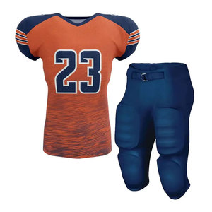 All Season Customized Your Own Team Uniform High Quality American <b>Football</b> Uniform Jersey And Pants Set For Men - Product Image 1