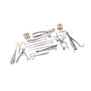 Juego de Instrumentos de Cirugía Plástica para Rinoplastia de Primera Calidad, 25 Piezas, Acero Inoxidable de Alta Calidad, Juego Quirúrgico Manual, Certificado CE, para Hospital - Product Image 3