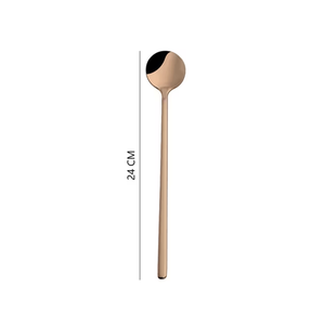 Cuillère à thé en laiton écologique pour mesurer le café Accessoires de thé Spatule à thé essentielle vente chaude - Product Image 3