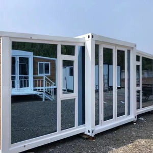 Prefab บ้านจิ๋วแบบพกพา, บ้านภาชนะขยายได้บ้านโมดูลาร์บ้านหลังเล็กบ้านเหล็กไฟสำเร็จรูป - Product Image 2