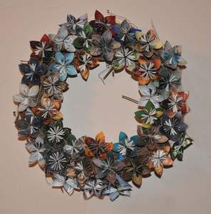 Premium Quality Multiple Color Leaf Metal <b>Wreath</b> <b>Hanger</b> Elegant for Home Villas <b>Door</b> Decor Wholesale Cheap Price for Christmas - Product Image 5