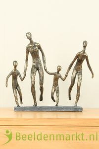 Sculpture artistique en aluminium pour l'affichage sur une étagère, offrant un élément d'accentuation moderne pour le style contemporain de la maison - Product Image 4