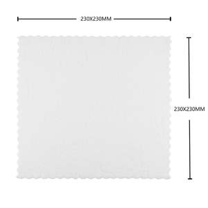 Serviettes humides jetables en coton OEM 16g 23x23cm avec parfum de jasmin, emballage personnalisé et marque privée - Product Image 6