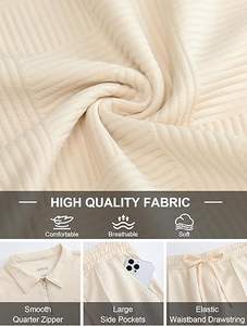 <b>Men's</b> High Quality Woolen Breathable Mid Knitted Shirt and <b>Shorts</b> Set Autumn Casual <b>Long</b> Sleeve Print - Product Image 5