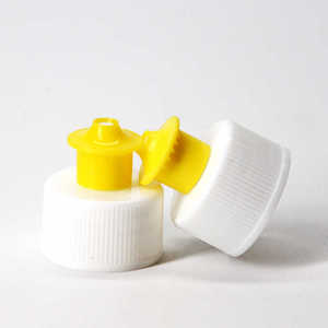 Tapa de botella de agua con sello de empuje LDPE de 24mm para cierre hermético a prueba de fugas de 20 litros en opciones de azul natural rosa amarillo - Product Image 3