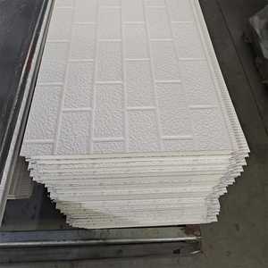 Revêtement mural extérieur en panneaux sandwich PU sculptés en métal à texture de pierre, <span class=keywords><strong>isolation</strong></span> <span class=keywords><strong>thermique</strong></span> pour immeubles commerciaux et bureaux - Product Image 1