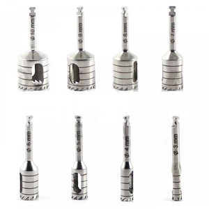 Universal Manual Steel Dental Implant Kit 50Pcs Bone Teeth <b>Drills</b> Bur Trephine Tools <b>Guided</b> Expander Implantology - Product Image 5