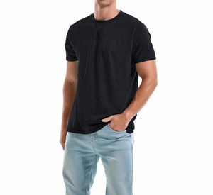 Camisetas de Hombre Transpirables de Alta Calidad con Logotipo Personalizado, 95% Algodón, 5% Elastano, Camisetas Deportivas Premium para Gimnasio - Product Image 3