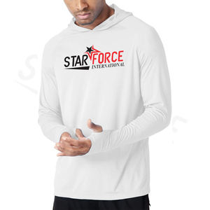 Wholesale Customizable Anti-Uv Fishing Wear Long-Sleeve <b>Hoodie</b> and Shirt with UV Design Waterproof Feature - Product Image 6