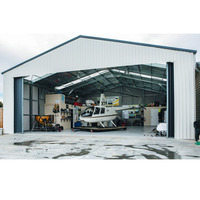 Hangars d'avion en structure préfabriquée en acier