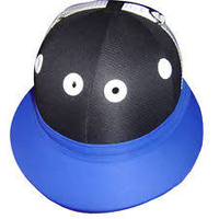 Casque d'équitation personnalisé en coton sergé confortable, modèle Jokey, broderie de logo, fibre de verre, personnalisable, usage équestre