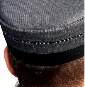 Gorras Uqba con logotipo personalizado-Precio al por mayor, gorras de oración musulmanas tradicionales en estilo pakistaní - Product Image 5