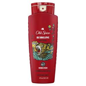 Old Spice Wild Collection Gel de Ducha para Hombre con Vitamina E y Aceite de Oliva, Revitalizador de Piel, Refrescante, 16 Fl Oz (Paquete de 4) para Viaje - Product Image 2
