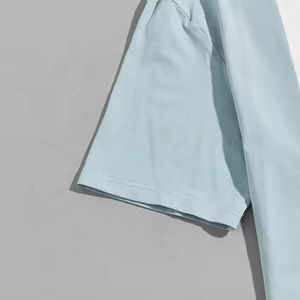 Ensemble short d'été décontracté pour homme Nouvelle arrivée T-shirt 2 pièces respirant à séchage rapide et short en polyester personnalisable - Product Image 6