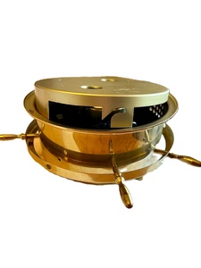 Đồng thau cổ điển tàu chuông đồng hồ Đức hải lý phong cách tàu bánh xe đồng hồ bởi Calvin thủ công mỹ nghệ - Product Image 6