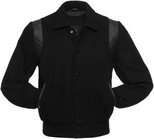 Blouson universitaire homme le plus vendu, nouveau style, 100 % toile de laine, haute qualité, personnalisé, hiver, décontracté, vintage, grande taille, respirant, 2026 - Product Image 1