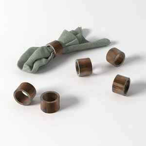 Rond de serviette en bois - Product Image 3