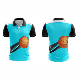 Camiseta Deportiva Informal de Poliéster Transpirable Personalizable al por Mayor para Hombre con Impresión por Sublimación, Talla Grande, Secado Rápido - Product Image 3