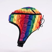 Casque de football américain, de rugby et de soccer en silicone EVA souple pour jeunes et adultes