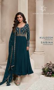 Beautiful Clothing New Collection High on Demand Heavy Chinon Salwar <b>Suit</b> & Dupatta With Embroidery Sequence Work <b>Woman</b> Fashion - Product Image 4