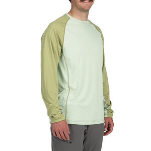 <b>Men's</b> Casual <b>T</b>-<b>Shirt</b> High Quality Terry Fabric Custom Logo Full <b>Sleeve</b> Solid Print 3D Patterns Available Short Length 220 Grams - Product Image 2