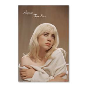 Affiches de Billie Eilish préférées, design moderne, couvertures d'albums pour décoration murale - Product Image 3