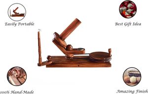 Yarn Large Ball Winder and Table Top Swift <b>Knitting</b> and <b>Holder</b> Hand Operated Tools <b>Wool</b> Winder Antique Winder - Product Image 2